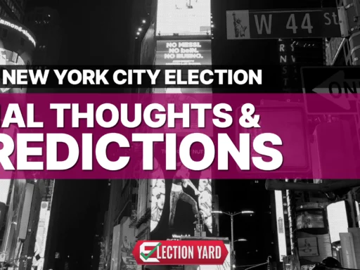 2025 New York City Election - Final Thoughts Pre-Election - self-taken image of Times Square (44th Street) in New York City